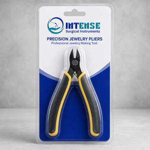 Pince coupante latérale professionnelle pour bijoux, coupe-fil de précision avec poignée ergonomique antidérapante - Product Image 6