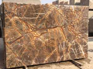 หินอ่อนนิวฟอเรสต์สีน้ำตาลคุณภาพสูง หินธรรมชาติสวยงาม เหมาะสำหรับปูพื้น ผนัง ตกแต่งลานบ้าน สวน และจัดสวน ทนทานใช้งานได้ยาวนาน - Product Image 3