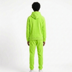 Conjunto de Chándal de 2 Piezas para Hombre: Sudadera con Capucha y Pantalones de Forro Polar con Bolsillo Canguro, Estilo Casual, Personalizable, Venta al por Mayor, Fabricante OEM - Product Image 2