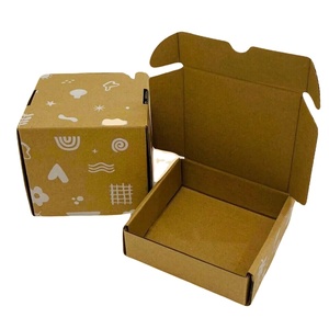 Customizable Recycled Materials 2mm Thick Slotted Carton Boxes Lovely <b>Pattern</b> for Packaging Reasonable Price Low MOQ Vietnam - Product Image 6