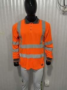 Chaqueta de trabajo personalizable de poliéster y forro polar para invierno, uniformes de seguridad, chaqueta de trabajo resistente al aceite - Product Image 5