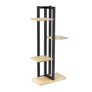 Soporte Minimalista de Metal para Macetas con Estructura Resistente para Uso Decorativo en Interiores, Exteriores, Jardín, Balcón y Sala de Estar - Product Image 2