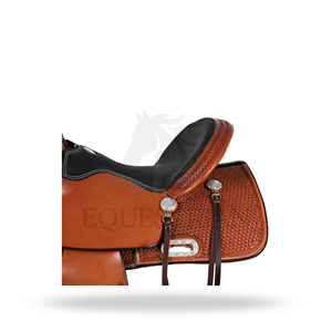Western Trail Saddle Horse Riding Saddle Equestrian <b>Equipment</b> - Product Image 4