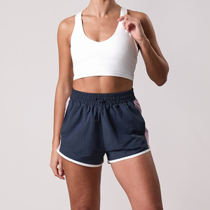 Shorts Deportivos de Cintura Baja Sin Costuras para Mujer, Shorts de Yoga con Efecto Levanta Glúteos - Product Image 1