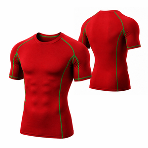 Service OEM : T-shirt de compression personnalisé à manches courtes pour MMA et BJJ, Rashguard sublimé pour Jiu Jitsu – Créez votre propre Rashguard personnalisé - Product Image 1