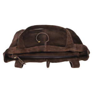 Women's Genuine Brown Cow Suede <b>Leather</b> Hobo Tote <b>Bag</b> Double Handle Shoulder Handbag <b>Soft</b> <b>Leather</b> Slouch Tote Purse Wholesale - Product Image 6