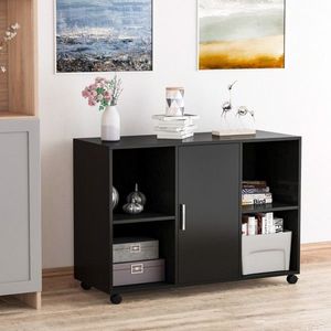 Black File/Storage Cabinet for Living Room Use - Product Image 1