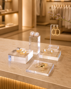 Bloc de présentation en acrylique transparent de qualité supérieure pour la décoration intérieure, les expositions et les présentoirs de vente au détail - Product Image 4