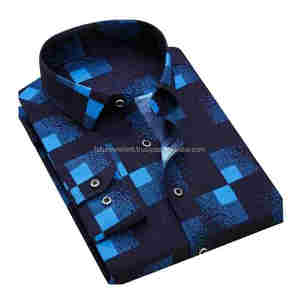 เสื้อเชิ้ตเดรสผู้ชายสั่งตัดปี 2023 พร้อมปกตั้งและแขนยาว - Product Image 4