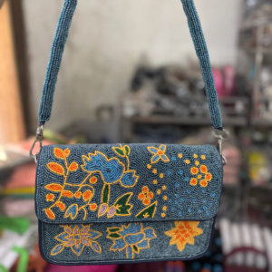 Indian Modern Bohemian Style Summer Embroidery Bags Designer Handmade <b>Beaded</b> Messenger Bag Light Weight Large Capacity Women Bag - Product Image 1