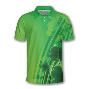 เสื้อโปโลโบว์ลิ่งผู้ชาย พิมพ์ลายตามสั่ง แขนสั้น เสื้อกีฬา ระบายอากาศ แห้งเร็ว ชุดกีฬาโบว์ลิ่ง OEM - Product Image 1