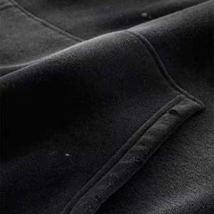 <b>Top</b> Selling Winter Men's Acid Washed <b>Distressed</b> Hoodies Long Sleeve 100% Cotton Embroidered OEM Wholesale - Product Image 3