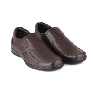 Elegantes Zapatos Formales Marrones Sólidos para Hombre, Calzado de Vestir de Oficina con Cordones de Primera Calidad, Parte Superior de Cuero Genuino, Clásicos y Cómodos - Product Image 5