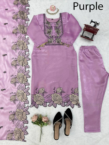 Punjabi ชุดกระโปรงอินเดียสำหรับผู้หญิงชุดเล่น Salwar Kameez ดีไซน์ใหม่ - Product Image 2