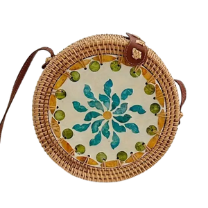Bolso Tote de Ratán para Mujer, Bolso de Mano de Ratán, Venta al por Mayor Directa de Fábrica, Precios Competitivos, Color Personalizable - Product Image 1