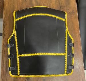 Chaleco de Motociclismo de Cuero Premium 2026 para Hombre, Resistente al Viento, Talla Grande, con Logotipo Personalizado, Hecho en Pakistán - Product Image 6