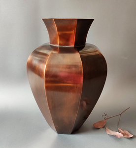 Vases à fleurs en métal de couleur dorée avec des taches, tailles personnalisées, très vendus, de qualité supérieure, décoratifs pour la maison et le jardin - Product Image 6