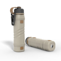 Lampe torche multifonctionnelle 3-en-1, briquet et batterie externe 5000 mAh |   Charge rapide Type-C |   Outil de survie en plein air