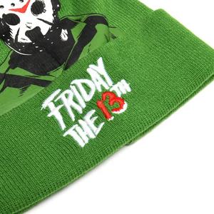 Bajo MOQ personalizado Vintage transpirable impermeable 100% acrílico Beanie sombreros Unisex tejido invierno con forro de satén Jacquard Logo - Product Image 3
