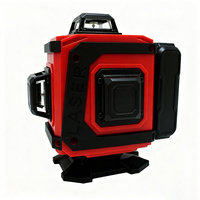 Niveau laser auto-nivelant professionnel 4D, outil de nivellement laser électronique pour la construction intérieure et extérieure