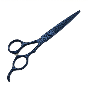 Ciseaux de coiffure professionnels de 6,5 pouces avec logo personnalisé, vente en gros, acier inoxydable, ciseaux de barbier tranchants pour la coupe de barbe, outils de salon - Product Image 6