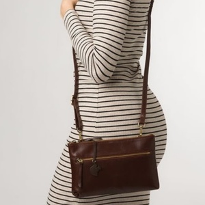 Top Quality Handmade Leather <b>Sling</b> <b>Bag</b> with Front Pocket Storage Casual Everyday Crossbody Messenger Chest <b>Bag</b> - Product Image 5