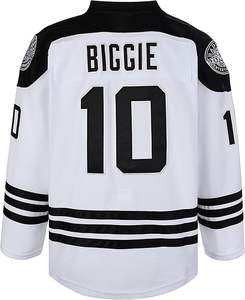 Fabricante de Camisetas de Hockey sobre Hielo Personalizadas, Uniforme de Equipo Unisex Ajustado, Nombre, Número y Logotipo Personalizados, Manga Corta, Secado Rápido - Product Image 1