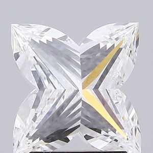 Diamantes Cultivados en Laboratorio de 2 Quilates, Corte Lily, Forma de Flor de Cuatro Pétalos, para Joyería, Diamantes Sueltos con Forma Floral - Product Image 2