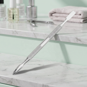 Herramienta de Doble Punta de Acero Inoxidable para Empujar Cutículas, para Manicura y Cuidado de las Uñas, Crea tus Propios Diseños y Logotipos - Product Image 2