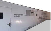 Armoire de séchage statique à soufflerie avec entraînement par engrenages contrôlé par PLC, chauffage électrique, en acier inoxydable SUS304, moteur 480V pour la transformation alimentaire