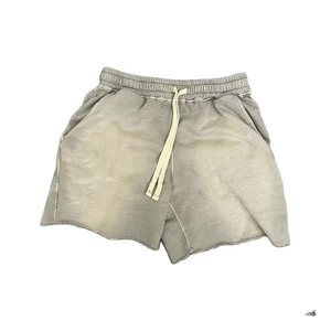 Custom Men Heavyweight 400 GSM 100% Cotton <b>French</b> Terry Solid <b>Vintage</b> Casual Shorts Acid Wash Streetwear Custom Logo OEM - Product Image 3