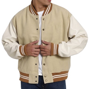 Custom Design Varsity Jacket for Winter with High Quality Embroidery Stand Collar Front Logo Casual Wear for Unisex 2026 - Product Image 3