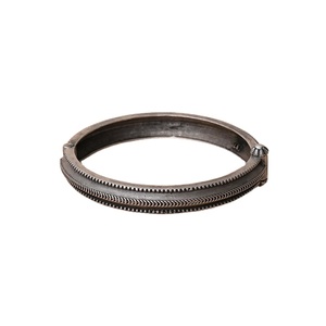 Leaders in Supplying Proven Quality Graceful Floral Motif Oxidised <b>Silver</b> <b>Girls</b> Ethnic Wear Bangles from Indian Manufacturer - Product Image 1