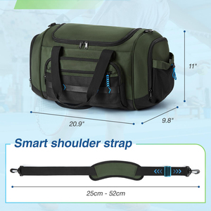 Custom Design Gym <b>Bag</b> With Adjustable Strap For Gym Clothes Shoes And Accessories Sports Duffel For Indoor And Outdoor Training - Product Image 6