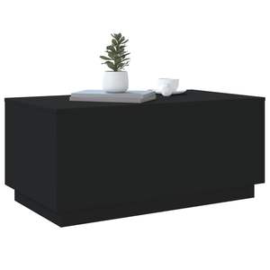 Table basse moyenne en bois d'ingénierie noir, design contemporain élégant pour salon - Product Image 6