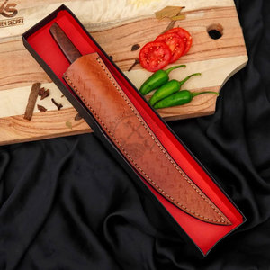 Couteau à filet de cuisine artisanal en cuivre, acier 440C, manche en bois d'olivier et bois de rose, meilleur cadeau unique pour les amateurs de pêche - Product Image 6