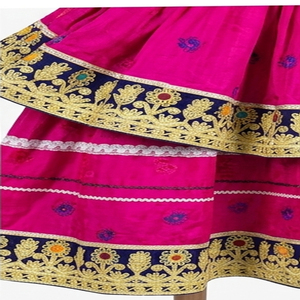 Traditional Multi Color Tribal Ethnic Vintage Afghan Kuchi Dress Embroidered <b>Wedding</b> Dress Anti-Wrinkle Afghan Kuchi Dress - Product Image 5
