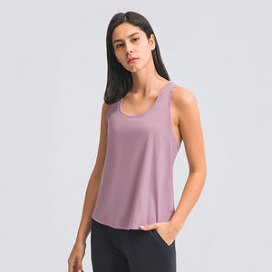 Débardeur court en toile tissée respirante et écologique pour femme, avec boutons et design personnalisable, parfum léger, haute qualité - Product Image 4