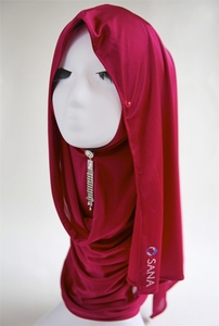 Vente de gros Foulard tendance Hijab musulman Malaisie Tube arabe Hijab musulman - Product Image 4