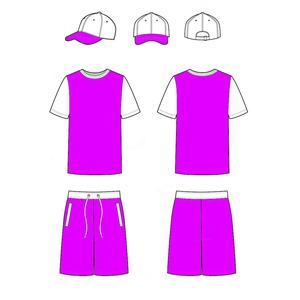<b>Y2K</b> Streetwear Unisex 100% Cotton Men's Two-Piece Short Sets Custom Summer T-<b>shirt</b> and Oversized Shorts Knitted Fabric - Product Image 2