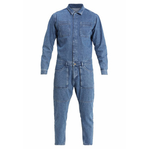 Nouvelle Arrivée Combinaison en Jean Personnalisée Tendance, en Coton Durable, Coupe Confortable, Légère, Séchage Rapide, Tenue de Travail Ajustable - Product Image 3