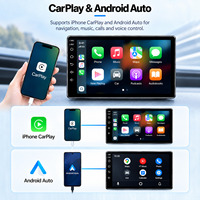 Autoradio Android 10,1 pouces avec système de vision panoramique 360° (caméra de recul), écran tactile, lecteur MP3/MP4, DSP, lecteur CD, stéréo OLED