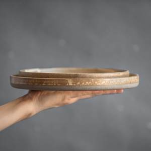 Plato y Tazón Pulidos de Venta Caliente, Aptos para Lavavajillas, Ecológicos, Personalizables, Diseño Europeo Moderno para Uso en el Hogar y Fiestas, por UO - Product Image 4