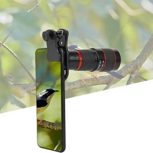 Obiettivo Zoom 8X 12X 20X messa a fuoco lunga per telefoni cellulari tablet Smartphone accessori per fotocamera telefono cellulare nero - Product Image 3