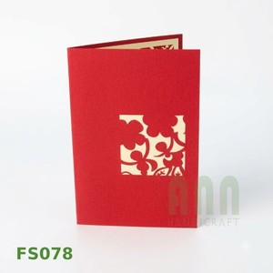 Tarjeta de Felicitación 3D Hecha a Mano con Diseño Personalizado de Flores y Mariposas para Bodas, Cumpleaños, San Valentín, Papel Vietnamita, Amistad, Agradecimiento - Product Image 1