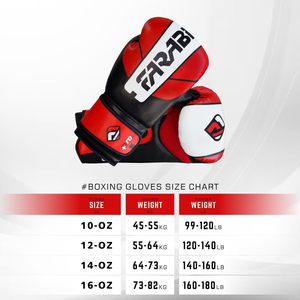กระสอบทรายหนัง PU ยี่ห้อ Farabi Pro-Series ขนาด 10 ออนซ์ สำหรับฝึกซ้อมมวยไทย MMA คิกบ็อกซิ่ง - ทนทานกว่าเดิม - Product Image 6
