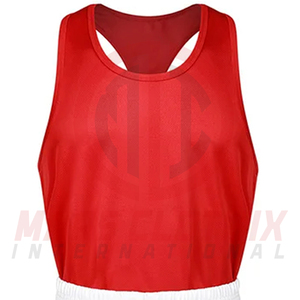 Uniforme de boxeo personalizado con color y logotipo para unisex, nueva moda, conjunto de camiseta y pantalones cortos de boxeo de la mejor calidad a precio de mayoreo. - Product Image 4