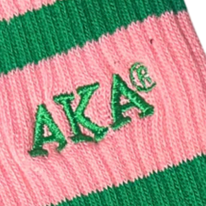 Calcetines Deportivos AKA, Color Verde, Rosa y Blanco, Mezcla de Algodón, Estilo Casual, Medios, Acanalados, Suaves, Transpirables y Cómodos para Uso Diario - Product Image 5