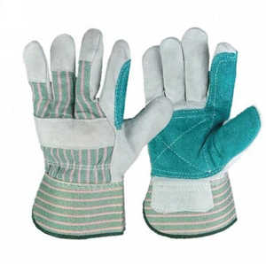 Guantes de Seguridad para Trabajo Industrial y de Construcción, Precio al por Mayor, Guantes de Trabajo Profesionales de Cuero Vacuno de Grado A - Product Image 1