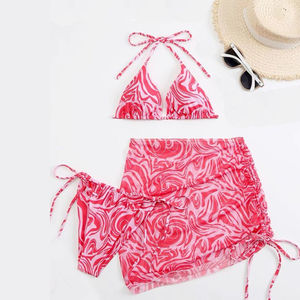 Maillot de bain et de sport personnalisé pour femme, respirant, séchage rapide, en tissu polyester, style décontracté plage, athlétique - Product Image 5